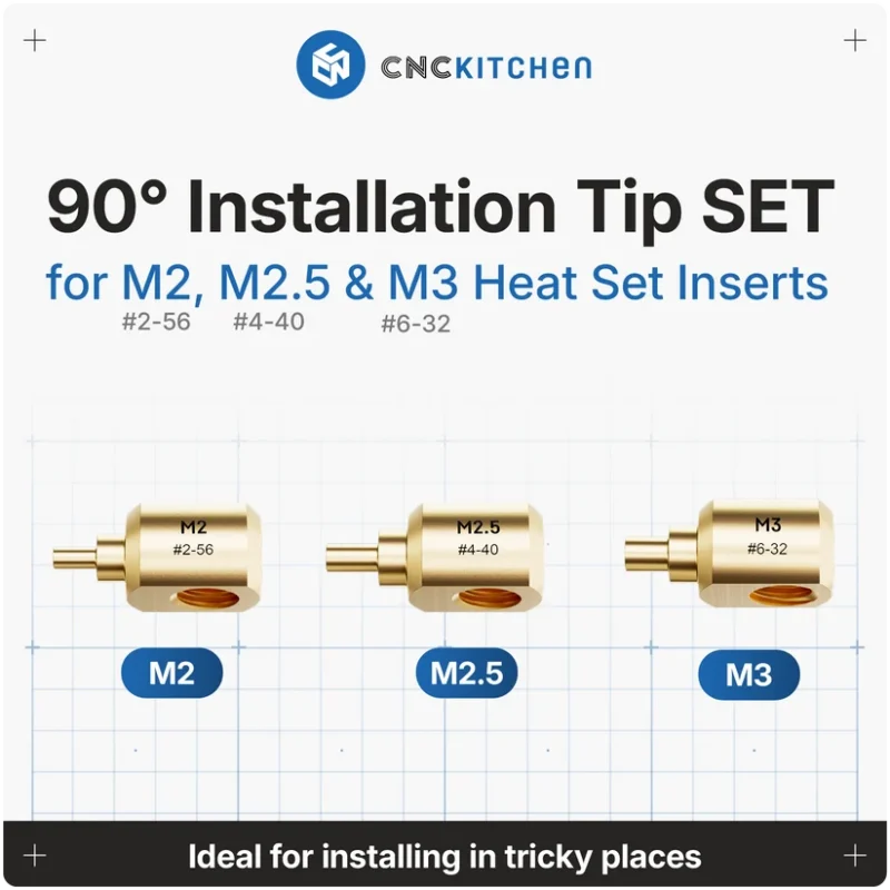 90° Soldering Iron Tip Set (M2, M2.5, M3)_Main Image