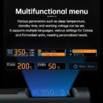 Alientek T90B Smart Soldering Iron_Menu