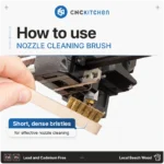CNC Kitchen Nozzle Cleaning Brush_In Use