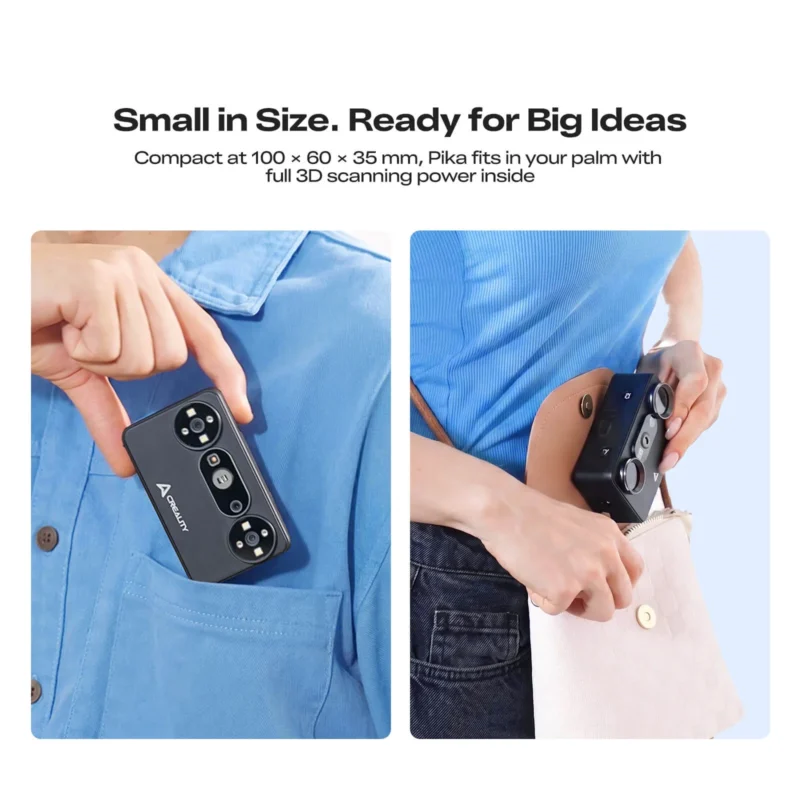 Creality Pika Wireless 3D Scanner_Compact