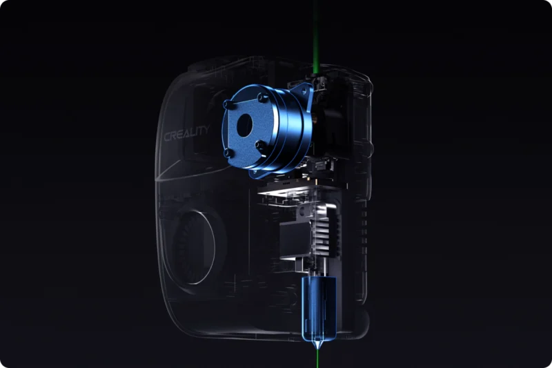 Creality K3 3D Printer_Extruder